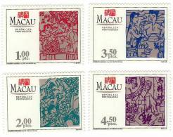 Macau / Art / Lithography - Unused Stamps