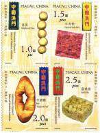 Macau / Gastronomy / Food - Unused Stamps