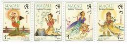 Macau / Art / Myths And Legends - Unused Stamps