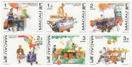 Macau / Street Crafts / Everyday`s Life - Unused Stamps