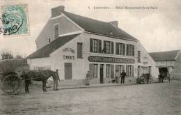 78 - YVELINES - LAVERRIERE - LA VERRIERE - Hotel Restaurant De La Gare - 1907 - Très Bon état - 2 Scans - La Verriere