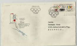 =Ceskoslowensko Brief   1984 Sport, Olimpic - Covers & Documents