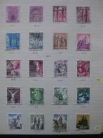 Timbres Espagne: Lot  Arts Et édifices  & - Collections