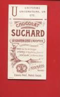 SUCHARD CHROMO ALPHABET LETTRE U UNIVERSITAIRE URNE USINE  UNIFORME - Suchard