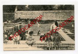 Le LAVOIR St ROCH-Enfants-Animation-Laveuses-GUEMENE Sur SCORFF-Etat Superbe- - Guemene Sur Scorff