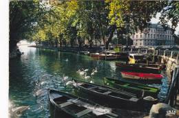 ANNECY 74, LE PORT DE PLAISANCE VERS LE PONT DES AMOURS - Annecy-le-Vieux