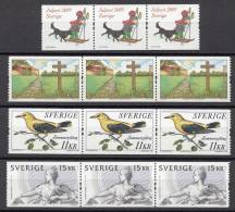 Suecia / Sweden 2005 - Sellos De Rollo (10 Tiras De 3) - MNH ** - Ongebruikt