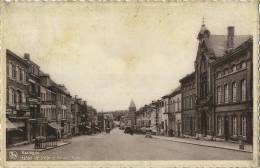 Bastogne :  Hotel De Ville Et Grand´rue   ( Ecrit    Avec Timbre ) - Bastenaken