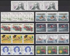 Suecia / Sweden 2007 - Sellos De Rollo (9 Tiras De 3) - MNH ** - Ungebraucht