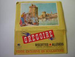 BUVARD GREGOIRE BISCOTTES ALLEGEES  LA ROCHELLE  VENTE EXCLUSIVE EN BOULANGERIE - Biscotti