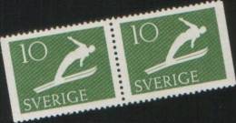 Svezia Sweden  Schweden Suede 1953 50th Anniv. Of National Athletic Federation  Pair  ** MNH - Ungebraucht