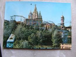 Espana   -  Barcelona  Funicular -train     D95744 - Asturias (Oviedo)