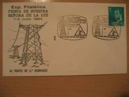 SPAIN As Pontes Garcia Rodriguez Coru&ntilde;a 1984 Antenne Electricite Electricity Physique Physics Fisica Physik - Physics