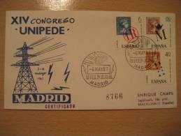 SPAIN Madrid 1967 Antenne Electricite Electricity Physique Physics Fisica Physik - Physics