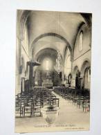Carte Postale Ancienne : GARGENVILLE : Interieur De L'Eglise - Gargenville