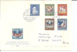 Serie De Timbres Suisse Pro Patria 1965 - Brieven En Documenten