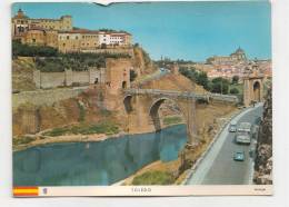 Delcampe - BR50309 Toledo Vista Parcual Y Puente De Alcantara   2 Scans - Toledo