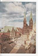 Delcampe - BR50327 La Place Du Marche A Breme     2 Scans - Bremen