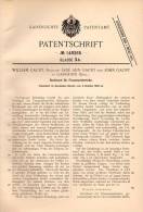 Original Patentschrift - W. Gaunt In Gargrave , England , 1902 , Rockbund Für Frauenrock , Rock , Kleid !!! - 1900-1940