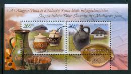 HUNGARY-2012. SPECIMEN - Potteries - Hungary-Slovenia 1st Joint Issue - Hungarian Issue  Souv.Sheet MNH!! - Proeven & Herdrukken