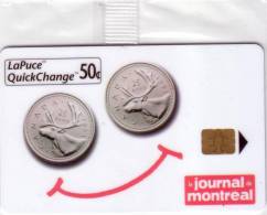 CANADA JOURNAL DE MONTREAL PRESS COIN PIECE 25 CENTS B30119 NSB MINT IN BLISTER 10$ - Francobolli & Monete