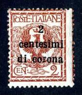 754  Austria  Italian Occupation  1919    (*)  Sc.# N65 - Neufs