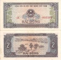 Viet Nam P-85, 2 Dong, 1980, Temple, Bridge - Vietnam