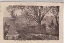 CPM DPT 31 MONTREJEAU, STATUE DE VALENTIN ABEILLE, SENATEUR - Montréjeau