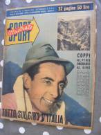 REVUE ..ITALIE... ILLUSTRATO...TUTTO SUL GIRO D IATALIA..COPPI ALPINO....PORT  2.60 € - Sports