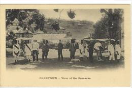 Carte Postale Ancienne Sierra Leone - Freetown. View Of The Barracks - Caserne, Militaires - Sierra Leona