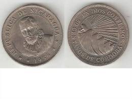 *nicaragua 50 Centavos 1956  Km 19.1    Unc !!! - Nicaragua