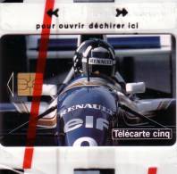 FRANCE PRIVEE  F1 FORMULA 1 RENAULT  5U GN34 NSB MINT IN BLISTER LUXE - 5 Unidades