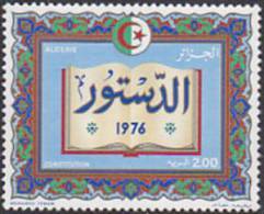 Algerien 1977. Neue Verfassung, Aufgeschlagenes Buch (B.0026) - Algeria (1962-...)