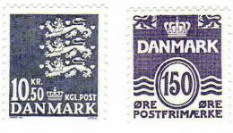 Denmark / Definitives / Heraldics - Unused Stamps