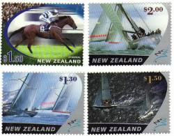 New Zealand / Sport / Boats - Oblitérés