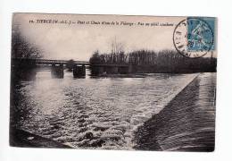 TIERCE 49  Pont Et Chute D'eau De La Vidange Endroit Poissonneux Selon Le Texte écrit Au Verso - Tierce