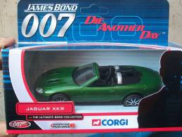 CORGI TOYS - SERIE 007 JAGUAR XKR  AVEC SA  BOITE  Scala 1/36 - Corgi Toys