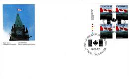 FDC : N°27/12/1991 La Feuille D´érable Emblème Du Canada - 1991-2000