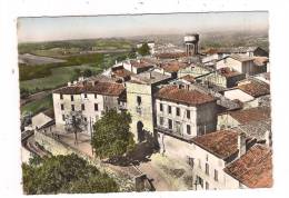 CPSM 81 - CASTELNAU-de-MONTMIRAL - Très Jolie Vue Générale Du Village + Jolie Vue De L'intérieur - Castelnau De Montmirail