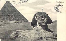 Egypte - Ref A172- The Sphinx And Pyramid -pyramide  -carte Bon Etat - Sphynx