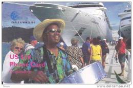 Britsh Virgin Islands, BVI-C1, Cruiseship, 2 Scans. - Virgin Islands