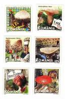 Romania / Plants / Mushrooms - Unused Stamps
