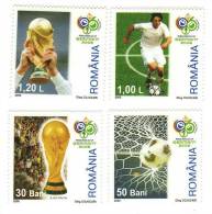 Romania / Fifa World Cup Germany 2006 Soccer / Football - Unused Stamps