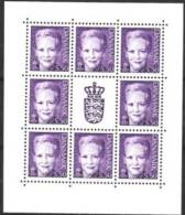 DENMARK #SHEETLETS FROM YEAR 2001** - Neufs