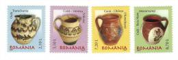 Romania / Definitives / Artworks / Ceramics / Clay Crafts - Unused Stamps