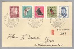 Schweiz Pro Juventute 1953-12-01 R-FDC - Lettres & Documents