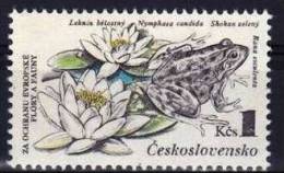 TCHECOSLOVAQUIE Grenouille, (YVERT N° 2531) Neuf Sans Charniere **. MNH - Frogs