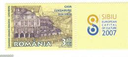 Romania / Joint Issue With Luxembourg - Unused Stamps