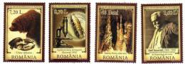 Romania / Science / Archeology / Bear / Biospeleology - Unused Stamps