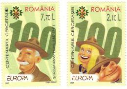Romania / Europa 2007 / Scouts - Ongebruikt